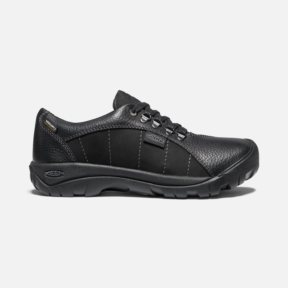 Chaussures Oxford Keen Femme Noir | Presidio Waterproof | SAVPY-6321